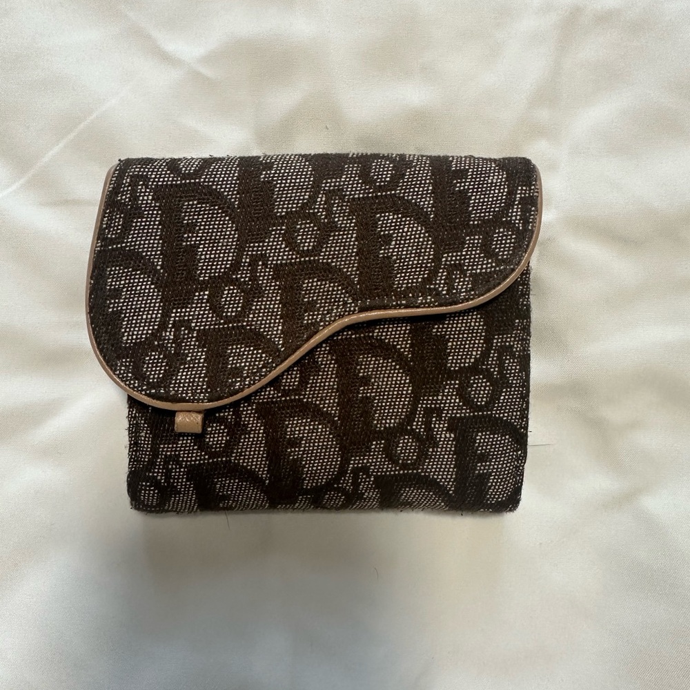 Dior Brown Monogram Wallet
